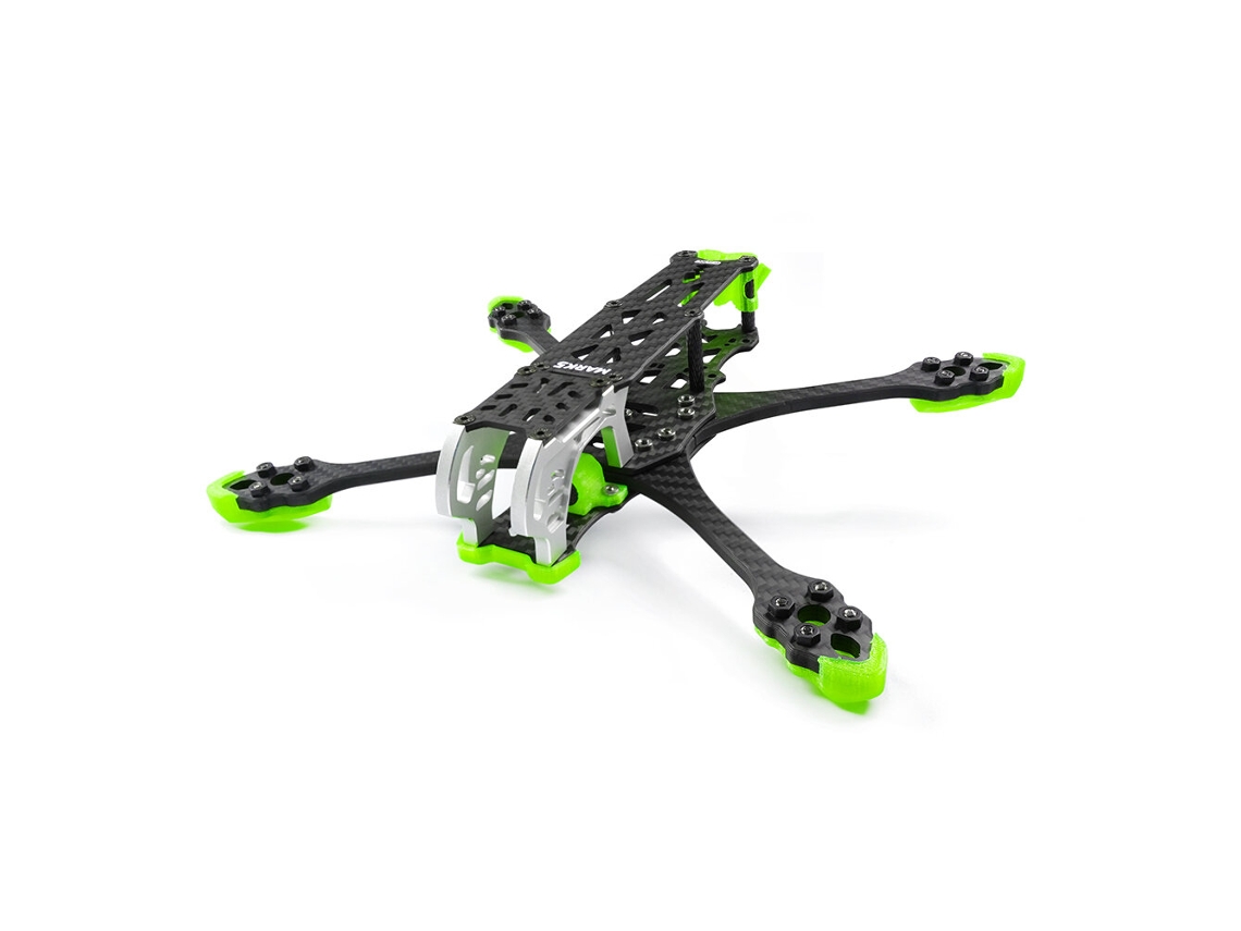 Geprc Gep Mk5 225 Mm Distância Entre Eixos 5 Mm Espessura Do Braço Fibra De Carbono X Tipo Kit De Quadro Para Mark5 Hd Rc Drone Fpv Racing