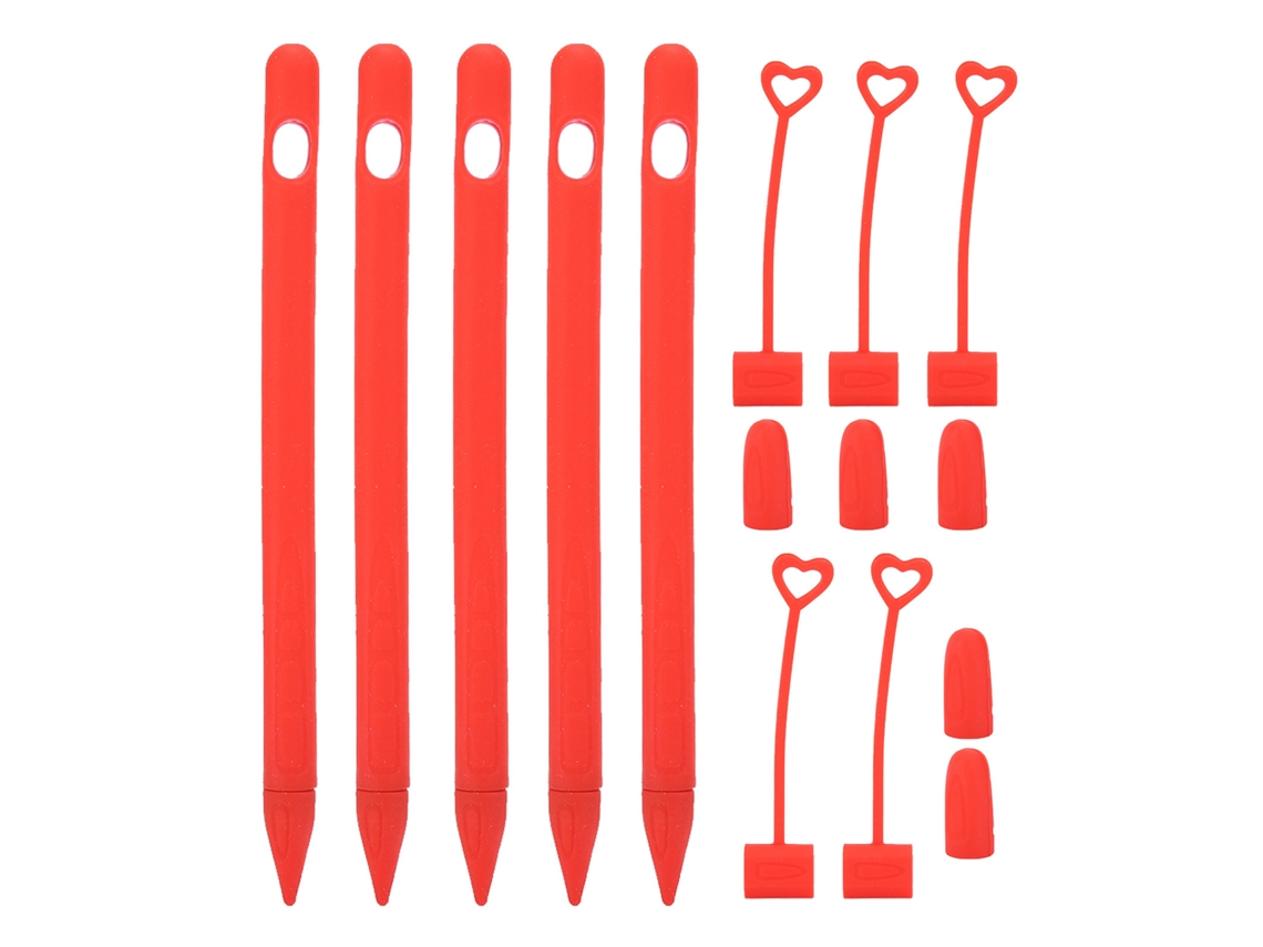 Estojo de silicone macio para caneta (antiderrapante e à prova de quedas)