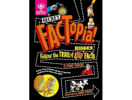 Livro Secret FACTopia! de Towler e Paige (Inglês)