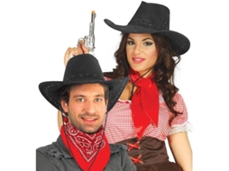Chapéu DISFRAZZES De Cowboy Preto