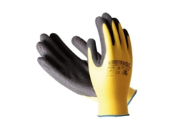 Guante nylon+latex en palma supertex  agricola amarill t-9 sl-01