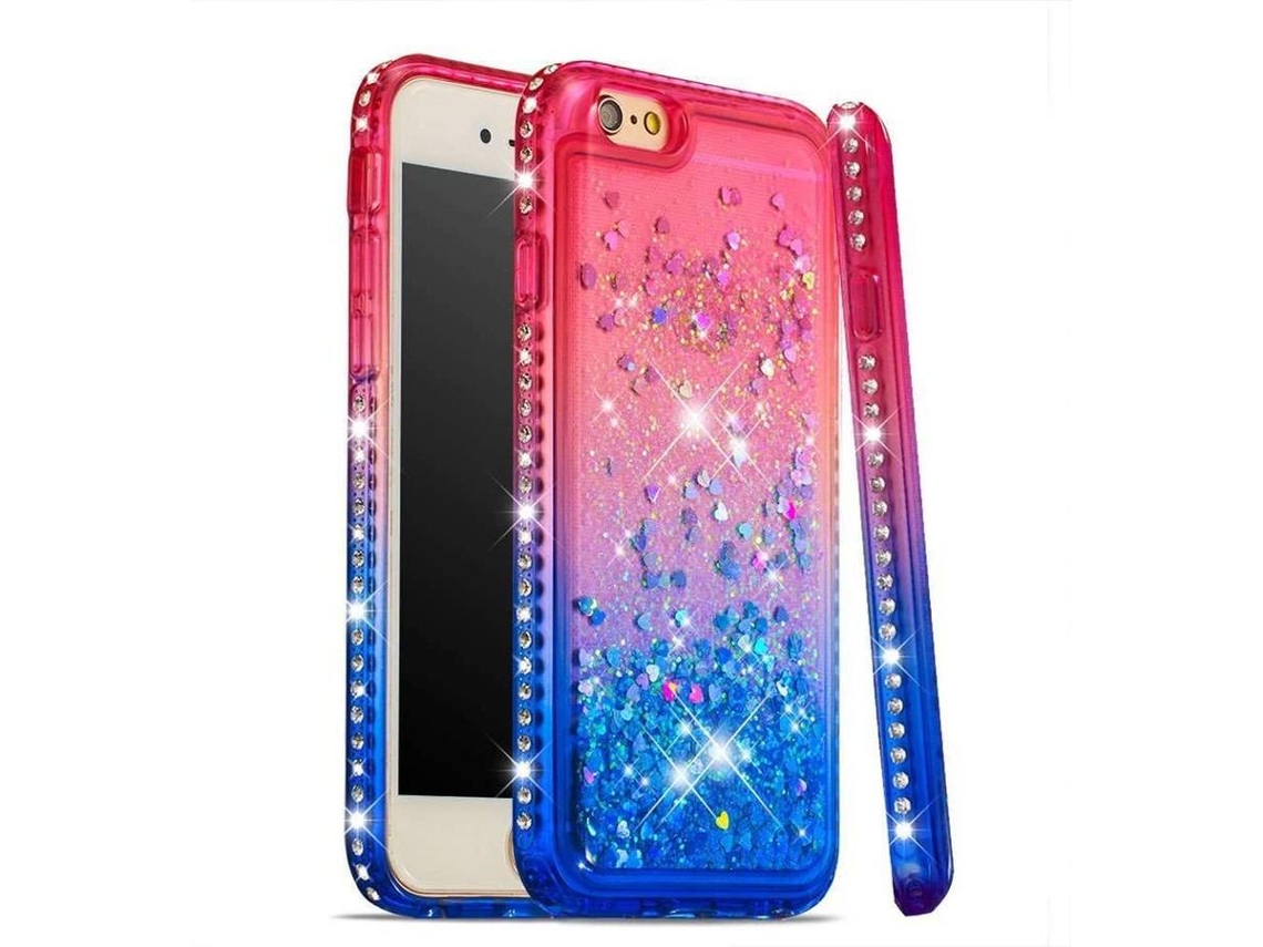 Capa Samsung Galaxy S10E HONGWE. Rosa/Azul