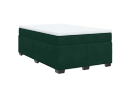 Box Spring Bed, Box Spring Beds Vidaxl Verde Veludo (120 X 200 Cm)