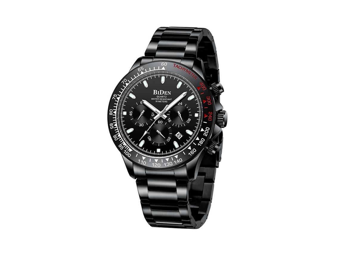 Relógio Masculino com Pulseira de Malha Milanesa, Estilo Esportivo MDUG