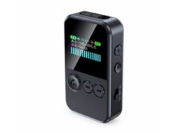 Leitor Mp3 Portátil Bluetooth 5.4 Com Ecrã A Cores, Cartão Tf, Transmissor/receptor Tx/rx E Ligação Dupla