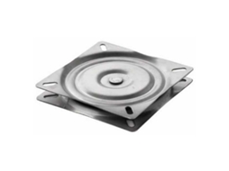 Base Do Assento Giratório Inox 2.5 Cm Prateadovetus