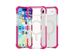 Capa De Acrílico Transparente À Prova De Choque Para Iphone 17 Air - Magnética - Magsafe