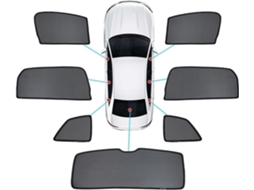 Tapete Automotivo para Viagens de Verão Proteção Proteção Resistente Fácil de Instalar