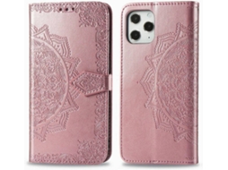 Capa iPhone 12 Pro Max HONGWE. Livro Rosa