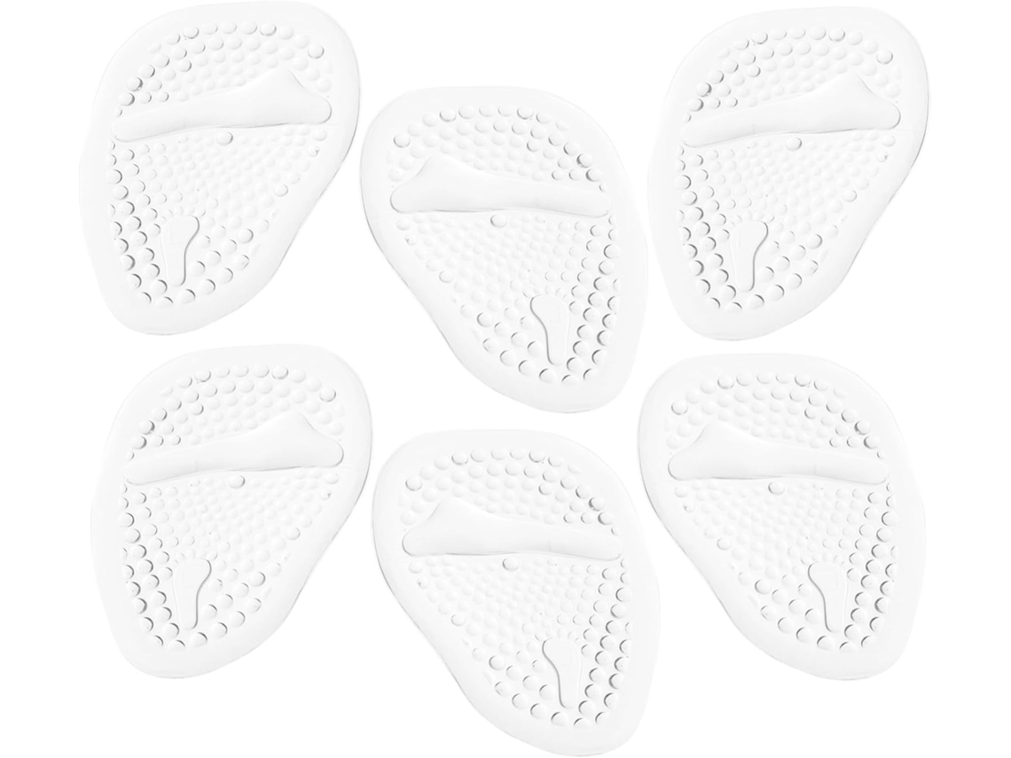 Secfou 3-pares De Palmilhas Para Salto Alto, Protetores Metatarsais Para Sapatos De Salto Alto, Protetores Metatarsais