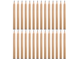 Conjunto de 200 Healeved Lápis Curtos Madeira Material Escolar para Iniciantes Desenho e Escrita Ideal Lembr