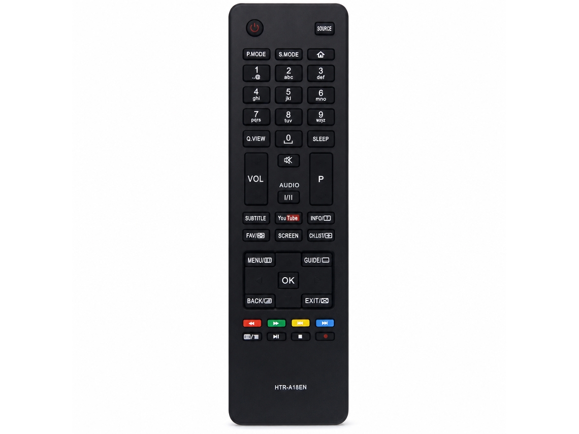 Comando À Distância Para Tv Compatível Com Haier Htr-a18en