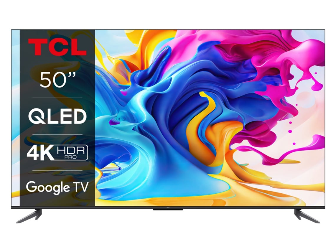 TV TCL 50C645(QLED - 4K Ultra HD - 50'' - 127 cm - Smart TV