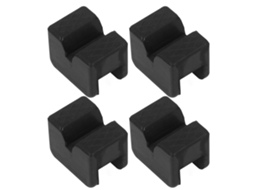 4pcs Protectores De Caucho Para Gato Universal Con Ranura, Adaptador De Rayo De Marco Para Soldadura De Pinzamiento