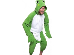 Fantasias de Halloween para Adultos Fantasias de Personagens de Pelúcia em uma Peça Animais e Criaturas Marítimas Sapo Médio
