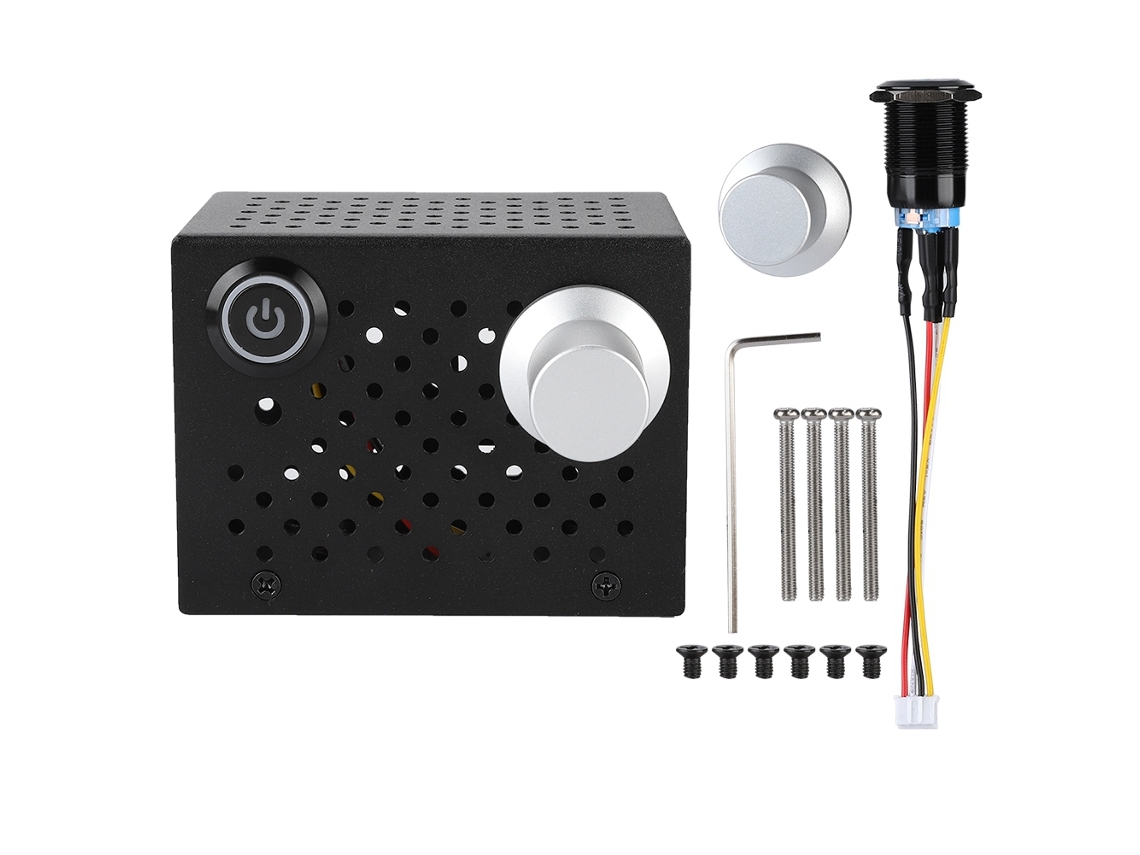 Capa De Alumínio Diy Para Placa De Expansão Do Reprodutor De Áudio Hifi Raspberry Pi X400 V3.0