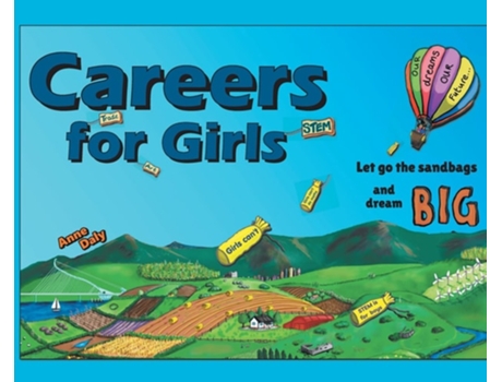 Livro Careers For Girls Let Go The Sandbags And Dream Big. De Anne Daly (inglês - Capa Dura)