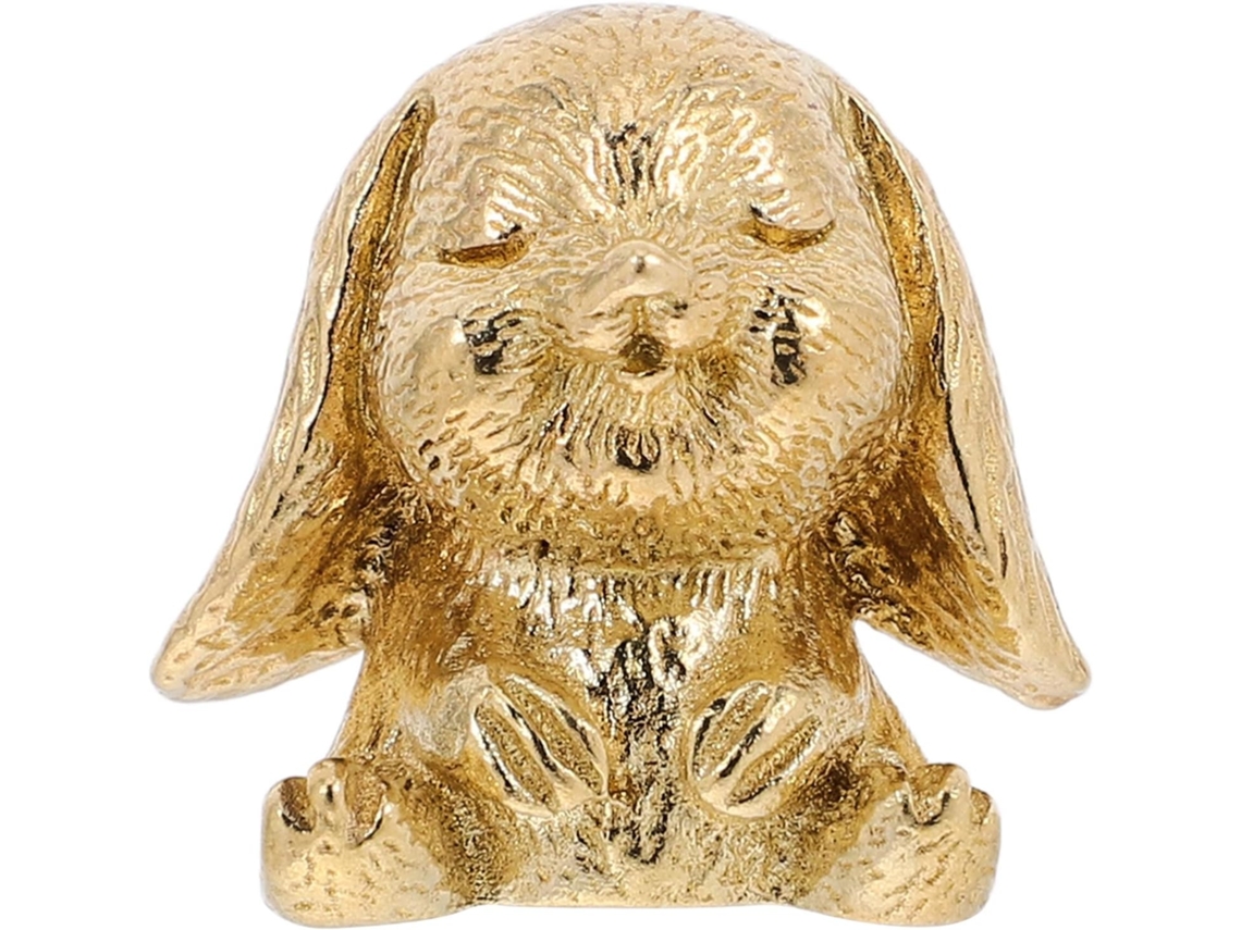 Puxador Decorativo Em Latão Com Formato De Coelho Para Armários Cozinha E Cômodas