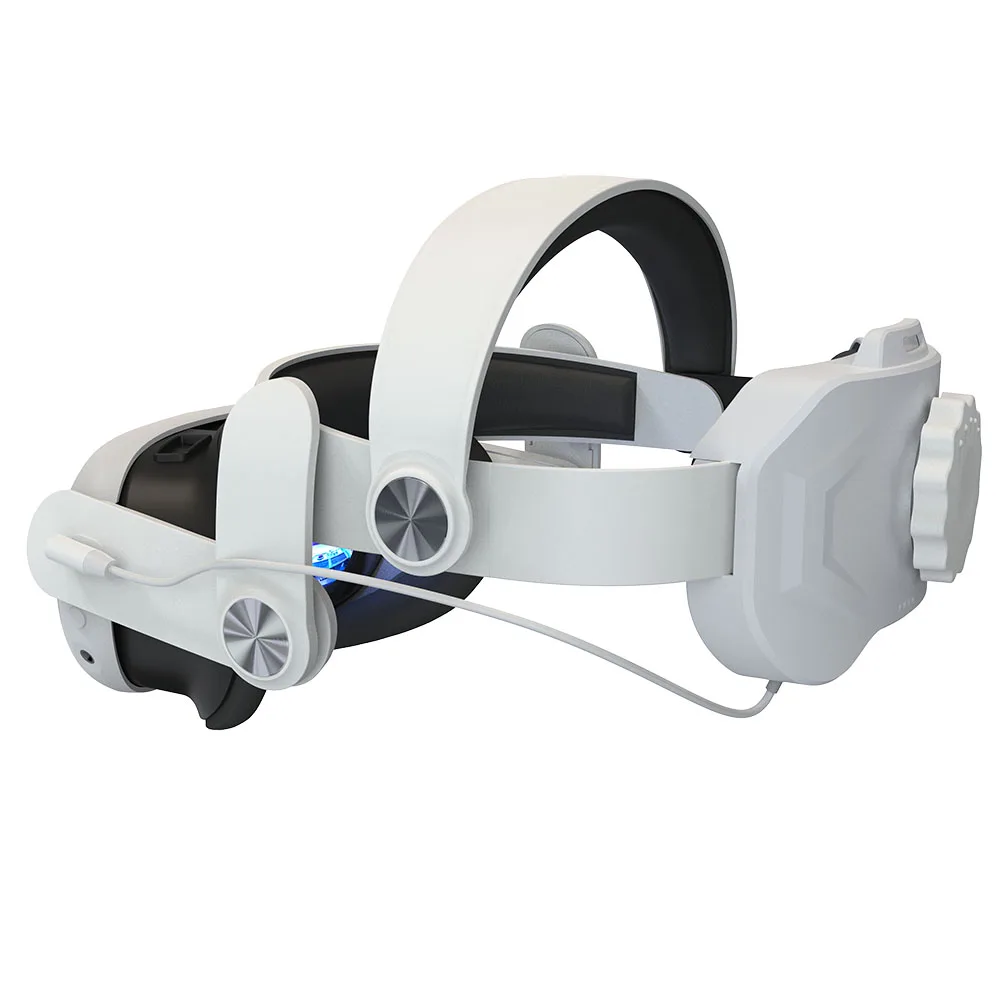 Faixa Ajustável para Cabeça de Vr Faixa para Cabeça de Vr para Cabeça de Vr ZYBLSSBB (branco)