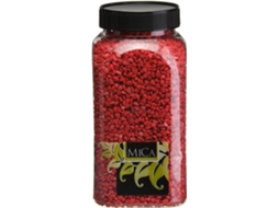 Granulado MICA DECORATIONS 2-3Mm Decorativo Vermelho 650Ml