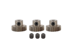 Mali 3pcs Engrenagem de Motor para Carro Rc M0.6 3.175mm Aço Liga Pinhão 26d Peças de Reposição