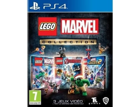 Coleção Lego Marvel Jogos Lego Marvel Para Plataforma WARNER GAMES