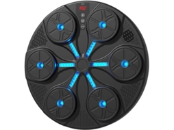 Alvo De Boxe Bluetooth Para Academia Em Casa Luz Led Com 2 Pares De Luvas Para Adultos E Crianças, Máquina De Boxe Musical Para Aquaforge