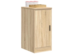 Armário De Armazenamento De Garagem Sonoma Oak 40x51x85 Cm Wsd7345 Lovely Home