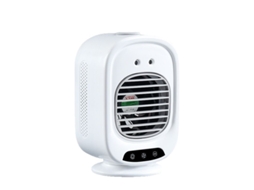 Ventilador Portátil Névoa 5 Vel Oscilação Branco