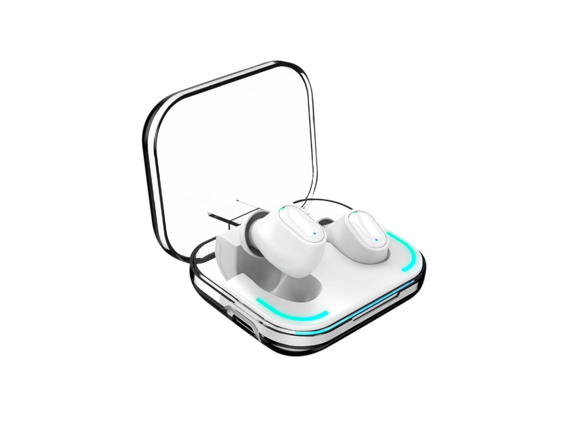 Auriculares Bluetooth Sem Fio Novos Transparentes Mini de Alta Potência