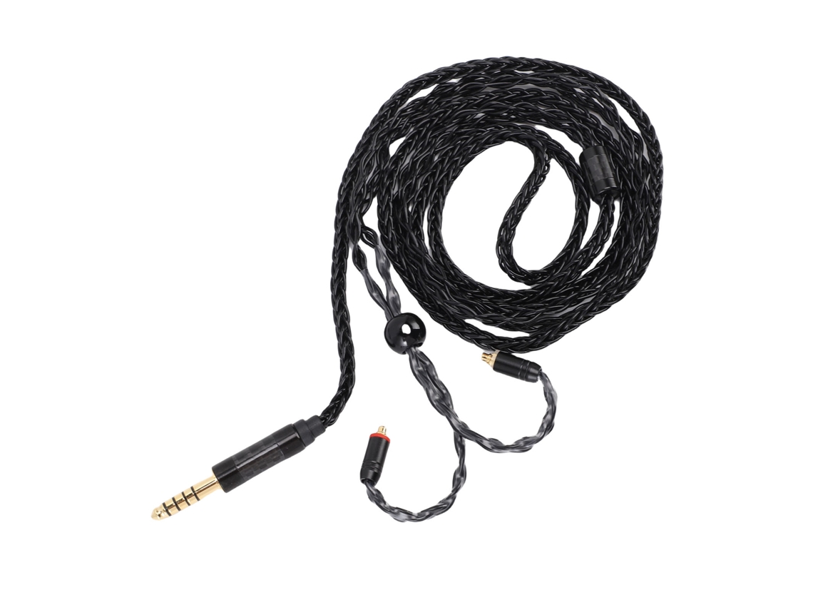 Cabo de Fone Iem LAXISCREED 4.4mm Mmcx 16 Núcleos Prata