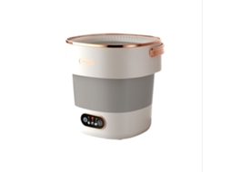 Minilavadora Dobrável De 13l – Ideal Para Alojamentos De Estudantes, Viagens E Roupa De Bebé