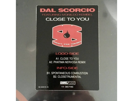 Vinil Close To You Bluefunk/sign Of Skills