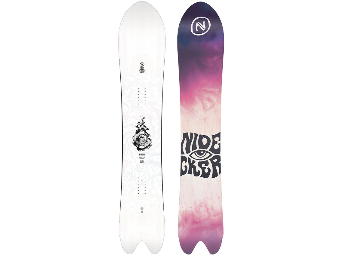 NIDECKER Prancha Snowboard Beta Rosa 157