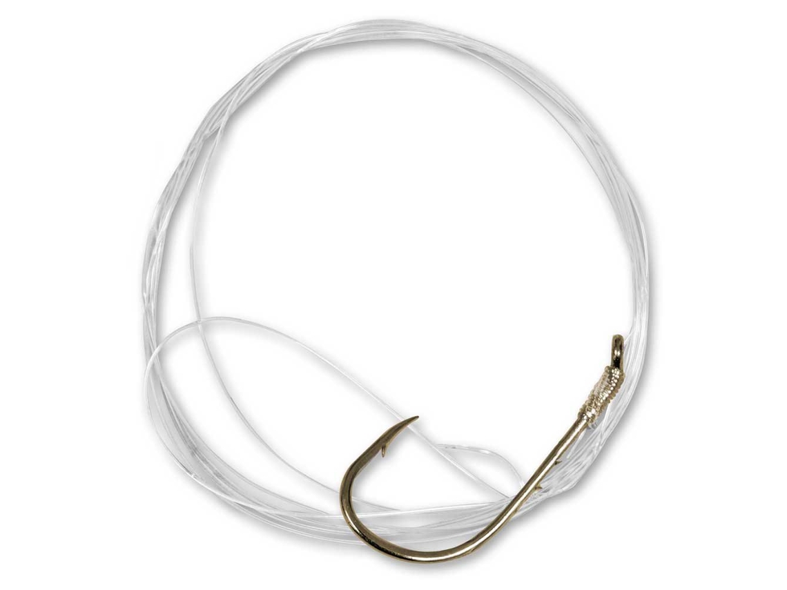Anzol Montado Trophy Worm Transparente 4Zebco