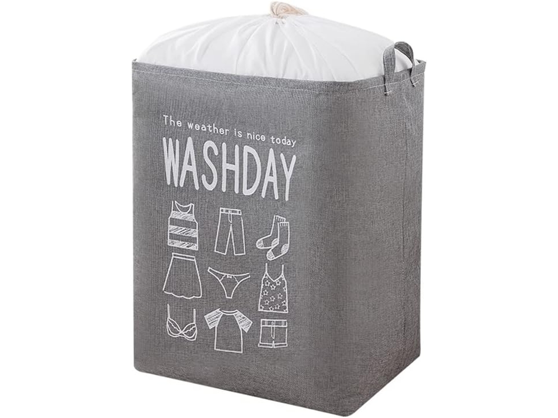 Cesto De Roupa Suja Grande, Para Colchas, Roupas, Brinquedos E Outros Itens. Ideal Para Guardar Diversos Objetos, Este Cesto É À Prova De Poeira