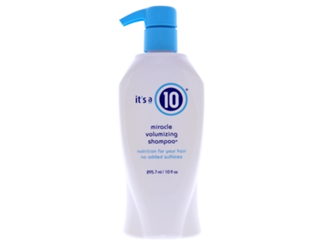Shampoo Volumizante Miracle Sem Sulfato da ITS A 10 para Unissex - Shampoo de 10 onças