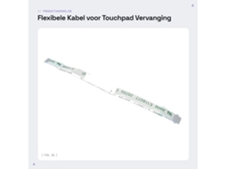 Cabo Flexível Para Substituição De Touchpad Para Laptop