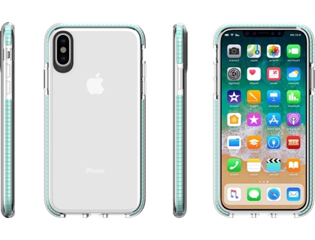 Capa iPhone 7 Plus, 8 Plus WEPHONE ACCESORIOS Silicone Azul