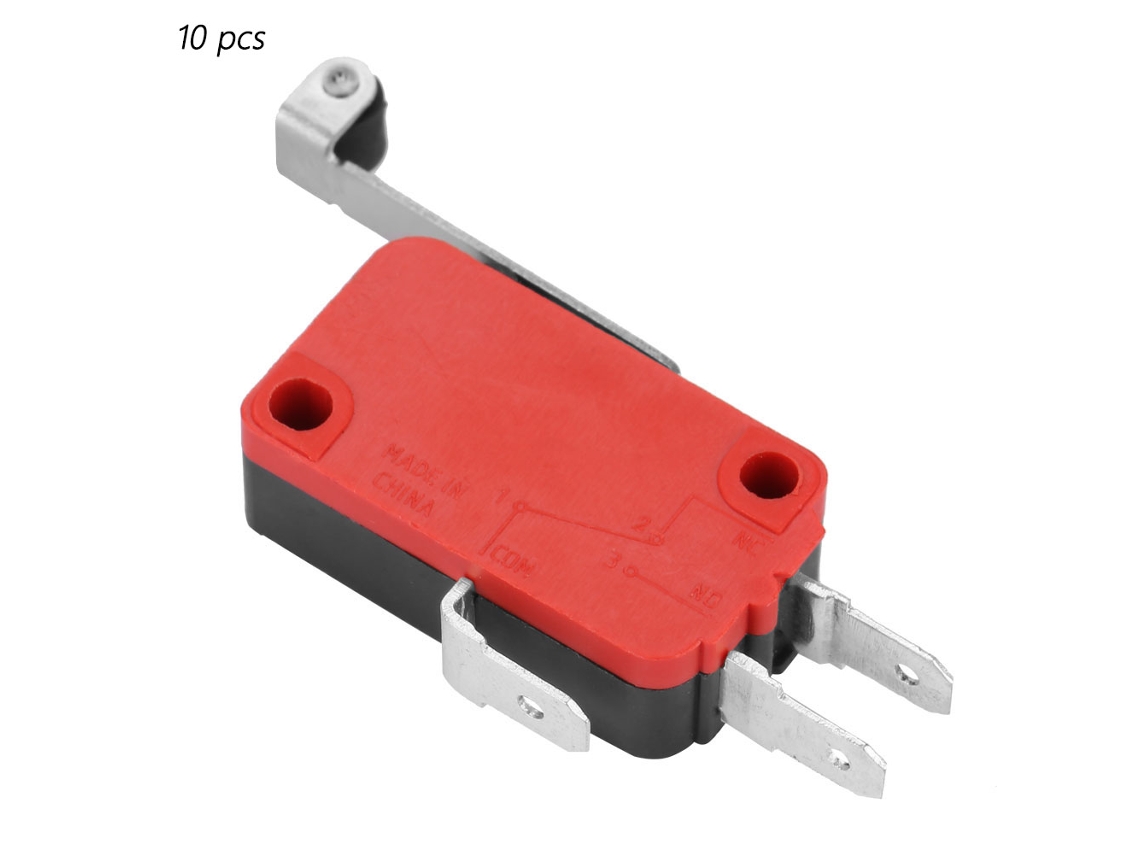 10 peças micro interruptor de limite, 250VAC 15A, BM156 1C25