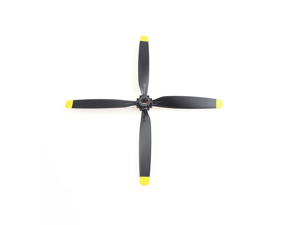 1 Unidade Xk A280 P 51 Mustang 560mm Peças de Substituição Acessórios Hélice de Plástico de 4 Pás MDUG