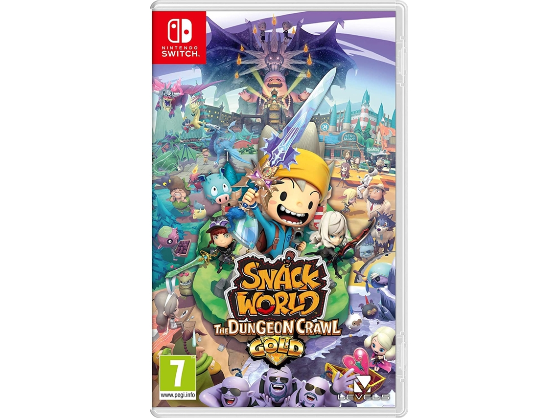 Jogo Snack World: The Dungeon Crawl - Gold Nintendo Switch