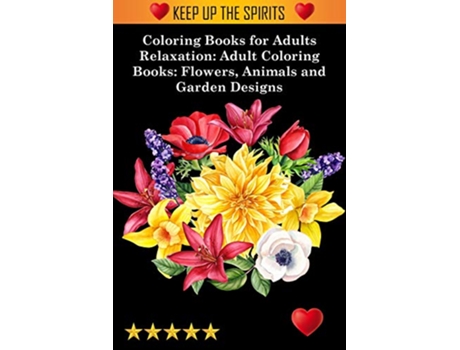 Livro Coloring Books for Adults Relaxation de Coloring Books for Adults Coloring Books for Adults (Inglês)