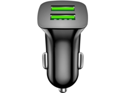Carregador veicular de carregamento rápido, carregador veicular USB portátil