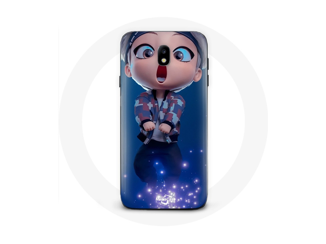 Capa para Samsung Galaxy J5 2017 BTS TinyTAN animação V Mic Drop