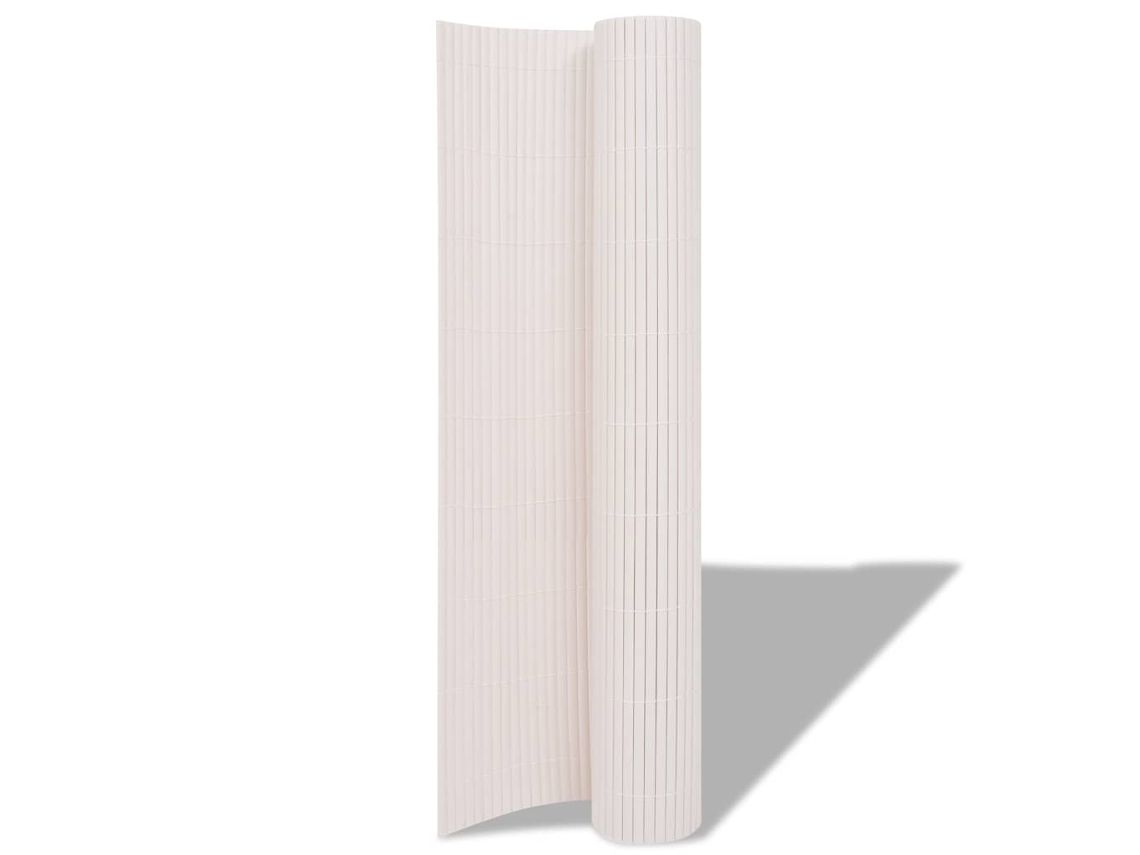 Perto Jardim Dupla Face 90x300 Cm Branco MAISON EXCLUSIVE