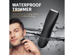 Barbeador Elétrico Masculino, Aparador De Pelos Pubianos Lavável De Corpo Inteiro Hc W027 Lalamoli (y269)