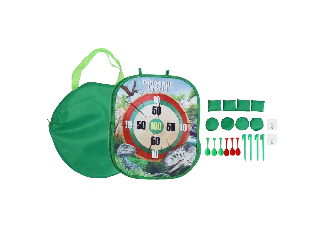Alvo De Dardos Dobrável De Duas Faces Para Crianças Jogo Indoor Outdoor Com Bolsa E Cordas 2381c 5