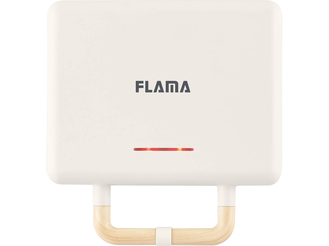 Sandwicheira FLAMA Grill+Waffle 4965FL Branco Pérola (Outlet Caixa Aberta - 800W)