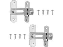 Pequenos Passadores de Ângulo Recto de Aço Inoxidável Resistente (2pcs)